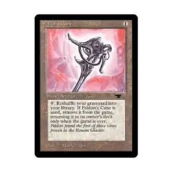 WOTC MtG Antiquities Feldon's Cane (U) VG - Image 1