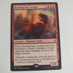 MTG Magic the Gathering Burning Sun's Avatar (135/310) Ixalan LP - Image 1