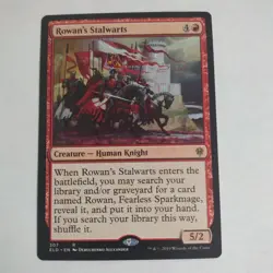 Rowan's Stalwarts [Throne of Eldraine] Magic MTG - Image 1