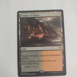 MTG Magic the Gathering Temple of Malice (247/372) Theros Beyond Death NM - Image 1