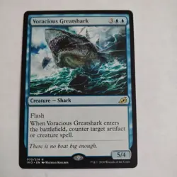 MTG Voracious Greatshark Ikoria: Lair of Behemoths 070/274 Regular Rare - Image 1