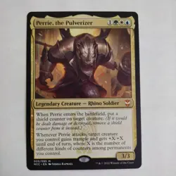 Perrie, the Pulverizer - Magic MTG 2022 Streets of New Capenna Commander NM/M - Image 1