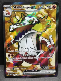 SKELEDIRGE EX 2023 POKEMON PALDEA EVOLVED ULTRA RARE FA 233/193 - Image 1