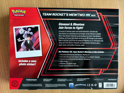 Pokemon Destined Rivals Team Rocket’s Mewtwo Ex Box NEW/SEALED - Image 2