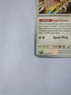 Noctowl 115/142 Cosmos Holo Play! Stamped Pokemon Prize Pack Stellar Crown - Image 4