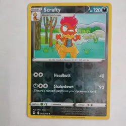Scrafty 99/203 Reverse Holo | Evolving Skies | Pokemon - Same Day Shipping! - Image 1