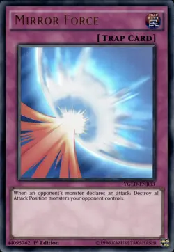 Mirror Force - Ultra Rare 1st Edition YGLD-ENB33 - NM - YuGiOh - Image 1
