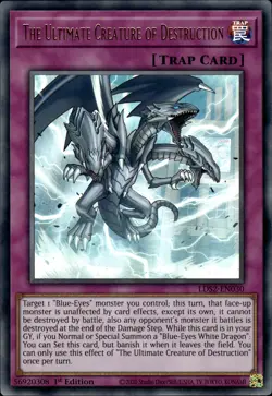 The Ultimate Creature Of Destruction - Ultra Rare 1st LDS2-EN030 - NM - YuGiOh - Image 1
