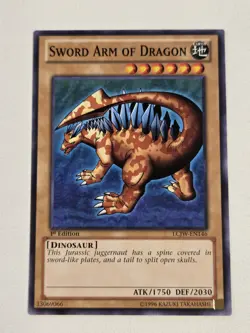 Sword Arm of Dragon LCJW-EN146 Yugioh Legendary Collection 4: Joey's World VLP - Image 1