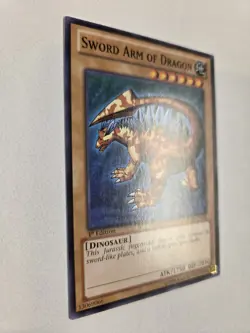 Sword Arm of Dragon LCJW-EN146 Yugioh Legendary Collection 4: Joey's World VLP - Image 2
