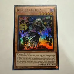 K9-66b Lantern JUSH-EN033 Super Rare 1st Ed NM (READY TO SHIP!) YuGiOh - Image 1