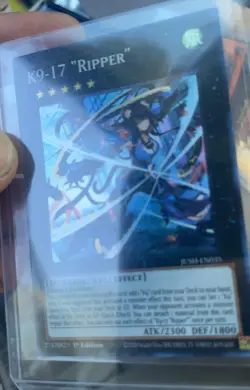 K9-17 "RIPPER" JUSH-EN035 Super Rare 1st Ed NM (READY TO SHIP!) YuGiOh - Image 2