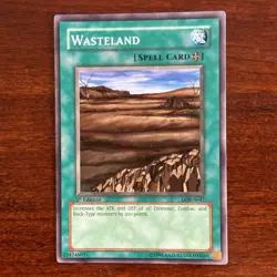 Wasteland LOB-A047 1st Edition Common Yugioh Card - Image 1