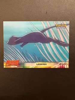 Mewtwo Strikes Back Pokemon Topps Card Mew Legends Nonfoil Lightly Played - Image 1