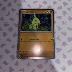 Pokemon TCG Larvitar Pupitar Tyranitar - Cosmo Holo - Image 3