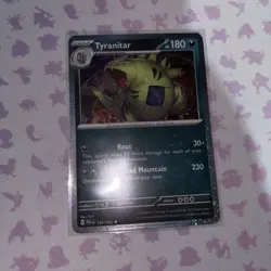 Pokemon TCG Larvitar Pupitar Tyranitar - Cosmo Holo - Image 5