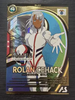 Rolan Cehack UT:06 Gundam Arsenal Base Sample Card - Image 1