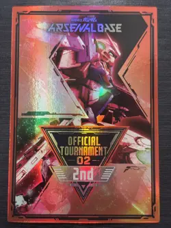Gundam Arsenal Base Official Tournament 02 2nd Card Exia #959 - Image 1