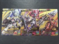 TK4-074/075/076 Iron-Blooded Orphans Gundam Try Age Card Holo Japanese - Image 1
