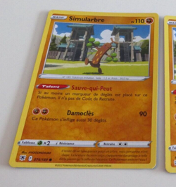 POKEMON ASTRES RADIEUX FRANCAISE CARD CARTE Simularbre 074/189 FR JCC NM - Image 1