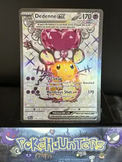 Pokemon Card Dedenne ex 239/193 Paldea Evolved Ultra Rare Near Mint - Image 1