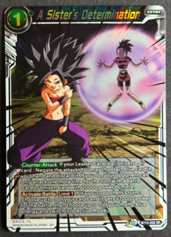 A Sister’s Determination Dragon Ball Super Card Game BT15-058 SR - Image 1