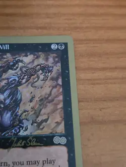 MTG 1999 World Championships Deck YAWGMOTH'S WILL Sorcery Gold Border - Image 3
