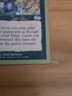 MTG 1999 World Championships Deck YAWGMOTH'S WILL Sorcery Gold Border - Image 4