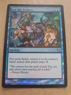 MTG - Cut the Tethers - Foil - Champions of Kamigawa - 056 - Image 1