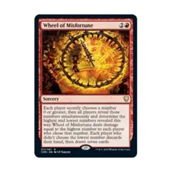 WOTC MtG Commander Legends Wheel of Misfortune (R) NM - Image 1