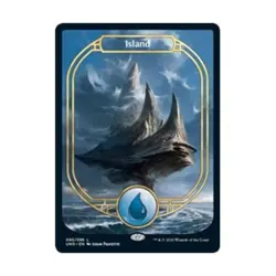WOTC MtG Unsanctioned Island (Full Art) (L) (Foil) EX - Image 1