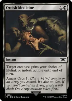 Orcish Medicine 0104 MTG LTR Common NP - Image 1