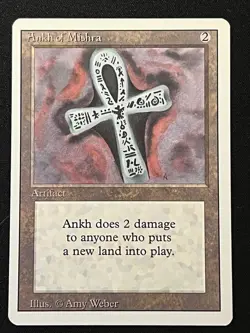 MTG Revised Edition: Ankh of Mishra - Image 1