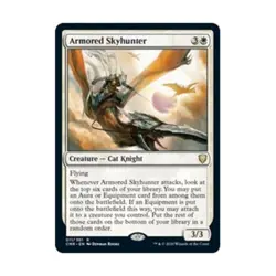 WOTC MtG Commander Legends Armored Skyhunter (R) NM - Image 1