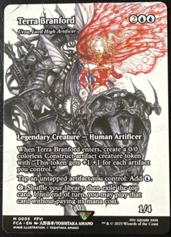 MTG Final Fantasy - Terra Branford (Urza) - Borderless Mythic - 0005 NM - Image 1