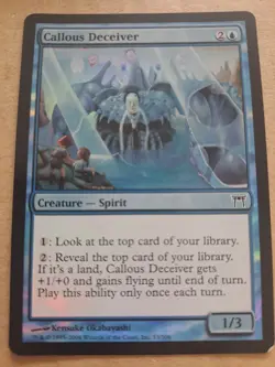 Mtg - Callous Deceiver - Champions of Kamigawa - 053 foil - Image 1