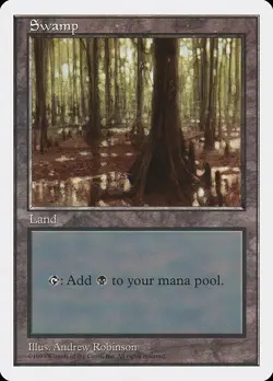 Lot of 20x Swamp #439 - 5ED 5th Fifth Edition MTG Magic PL/LP - Image 1
