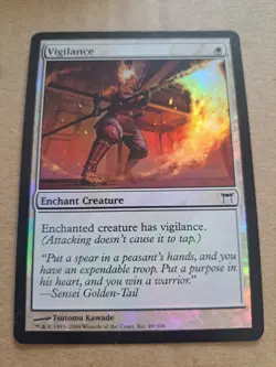 Vigilance -foil Champions of Kamigawa - MTG 049 - Image 1