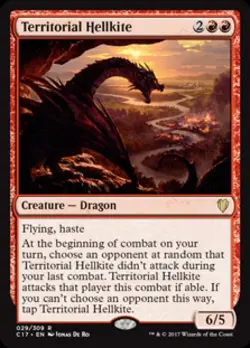 Territorial Hellkite - Light Play MTG Commander 2017 - Image 1