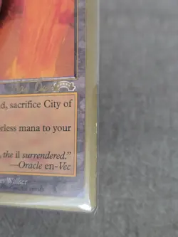 GOLD BORDER City Of Traitors MTG Cards WCD 1999: Kai Budde Card 2 - Image 3