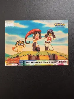Pokemon The Nefarious Team Rocket Pokemon Topps Mewtwo Strikes Back 12 Nonfoil - Image 1