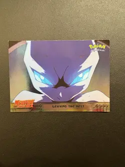 Pokemon TCG Leaving the Nest Pokemon Topps Mewtwo Strikes Back 4 FOIL - Image 1