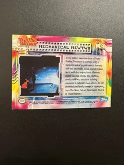 FOIL Pokemon TCG Mechanical Mewtwo Pokemon Topps Mewtwo Strikes Back 6 - Image 2