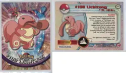 Lickitung Topps Pokemon TV Animation Edition Series 2 #108 2000 8d4 - Image 3