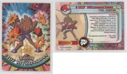 Hitmonchan Topps Pokemon TV Animation Edition Series 2 #107 2000 05ti - Image 3