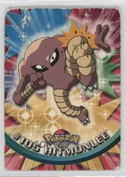 Hitmonlee Topps Pokemon TV Animation Edition Series 2 #106 2000 0l4h - Image 1