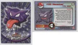 Haunter Topps Pokemon TV Animation Edition Series 2 #93 2000 1i3 - Image 3