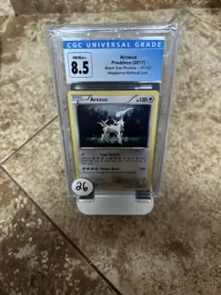 Arceus XY197 Black Star Promo 2017 - Pokemon TCG - CGC 8.5 - Image 1