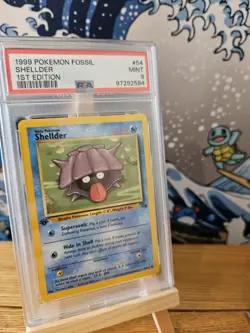 Pokemon - 1st Edition Fossil Shellder #54 PSA 9 MINT - Trust UK SELLER - Image 1
