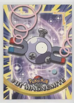Magnemite Topps Pokemon TV Animation Edition Series 2 #81 2000 05ti - Image 1